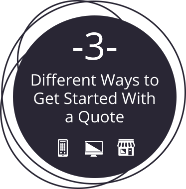 3 Different Ways to Get Started With a Quote