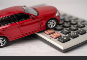 a close up of a car