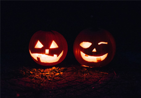 carved pumpkins